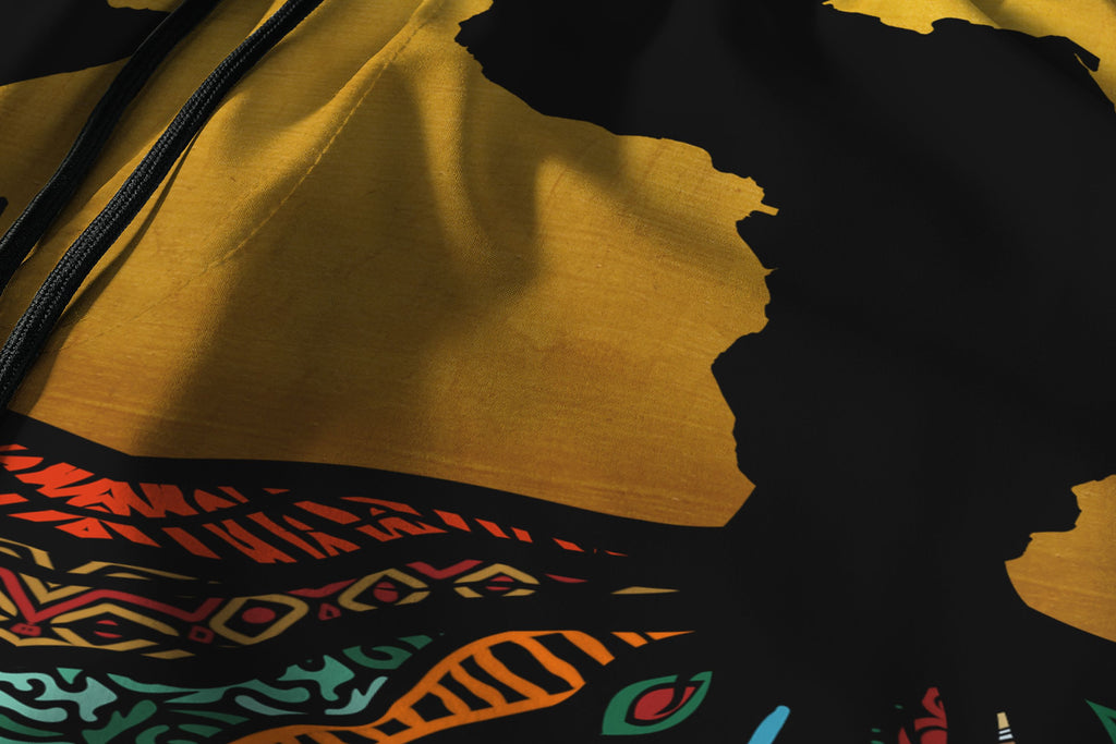 Patterns of Our Roots Shorts Shorts Tianci 