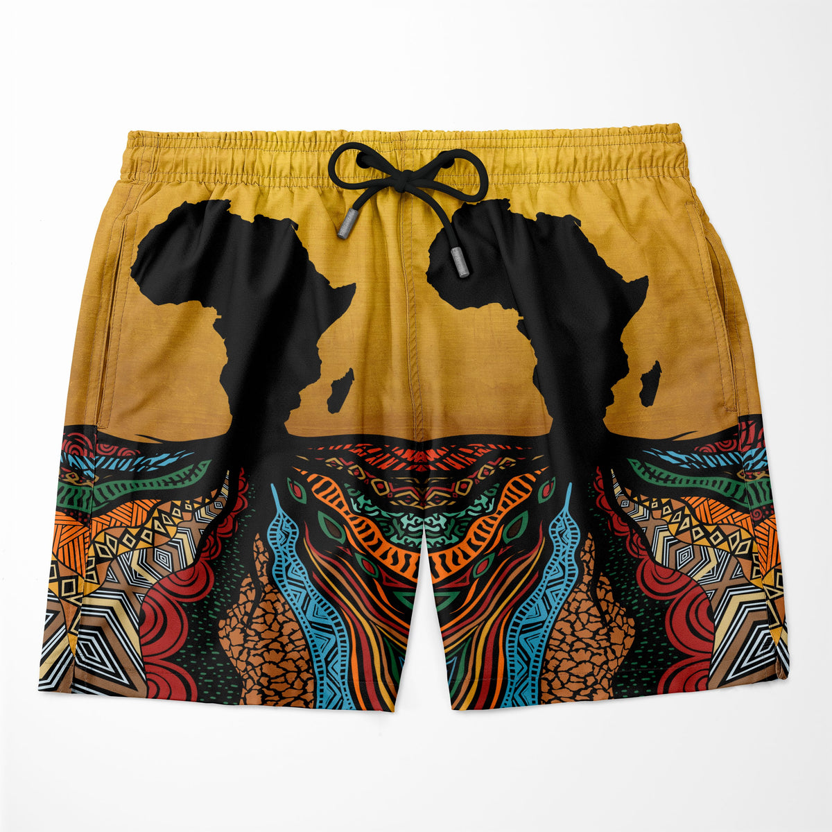 Patterns of Our Roots Shorts Shorts Tianci 