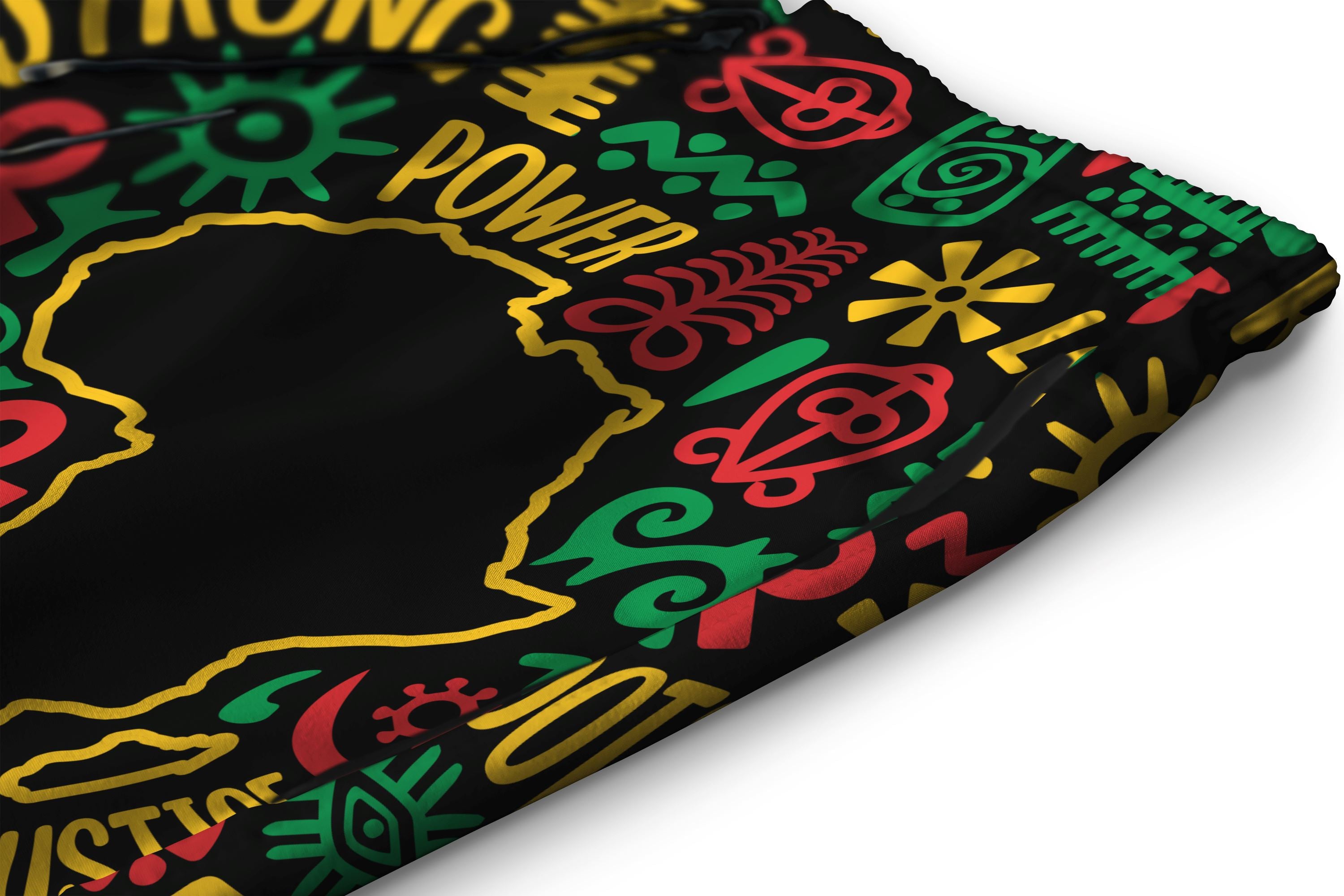 African Map Symbol Shorts Shorts Tianci 