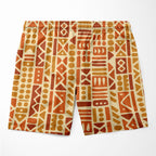 Tribal Sunset Mosaic Shorts Shorts Tianci 