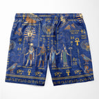 Echoes of Kemet Hawaiian Shirt And Shorts Set Hawaiian Shirt And Shorts Set Melaninful 