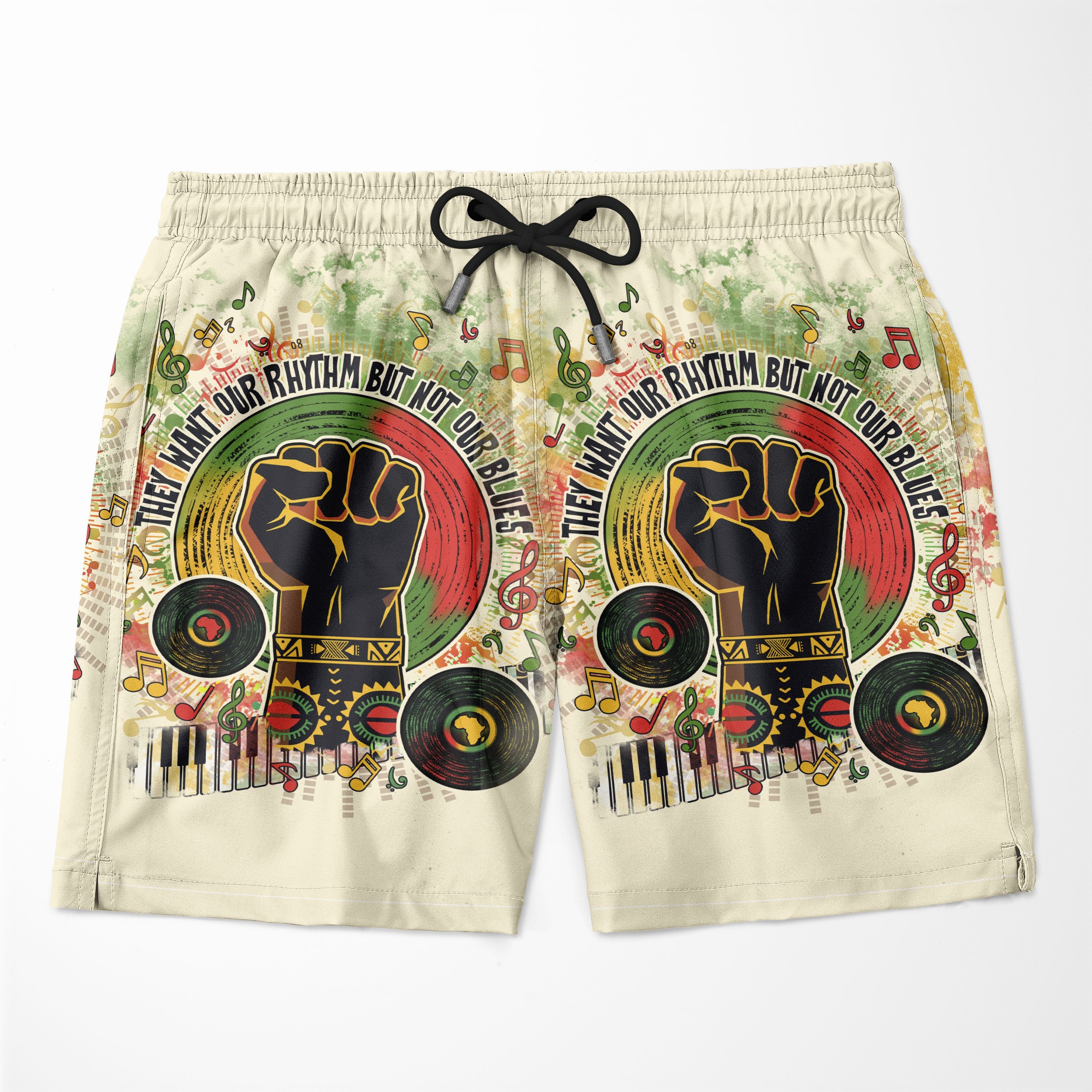 They Want Our Rhythm, Not Our Blues Shorts Shorts Tianci S 