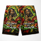 Jesus Is Black Shorts Shorts Tianci 