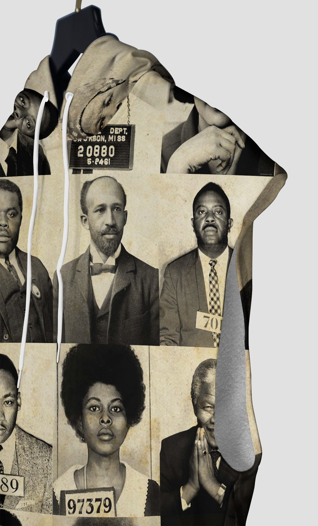 Civil Rights Leaders Sleeveless Hoodie Sleeveless Hoodie Zootop Bear 