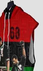68 Olympics Sleeveless Hoodie Sleeveless Hoodie Zootop Bear 