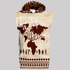 Root Africa Sleeveless Hoodie Sleeveless Hoodie Zootop Bear 