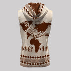 Root Africa Sleeveless Hoodie Sleeveless Hoodie Zootop Bear 
