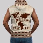 Root Africa Sleeveless Hoodie Sleeveless Hoodie Zootop Bear 