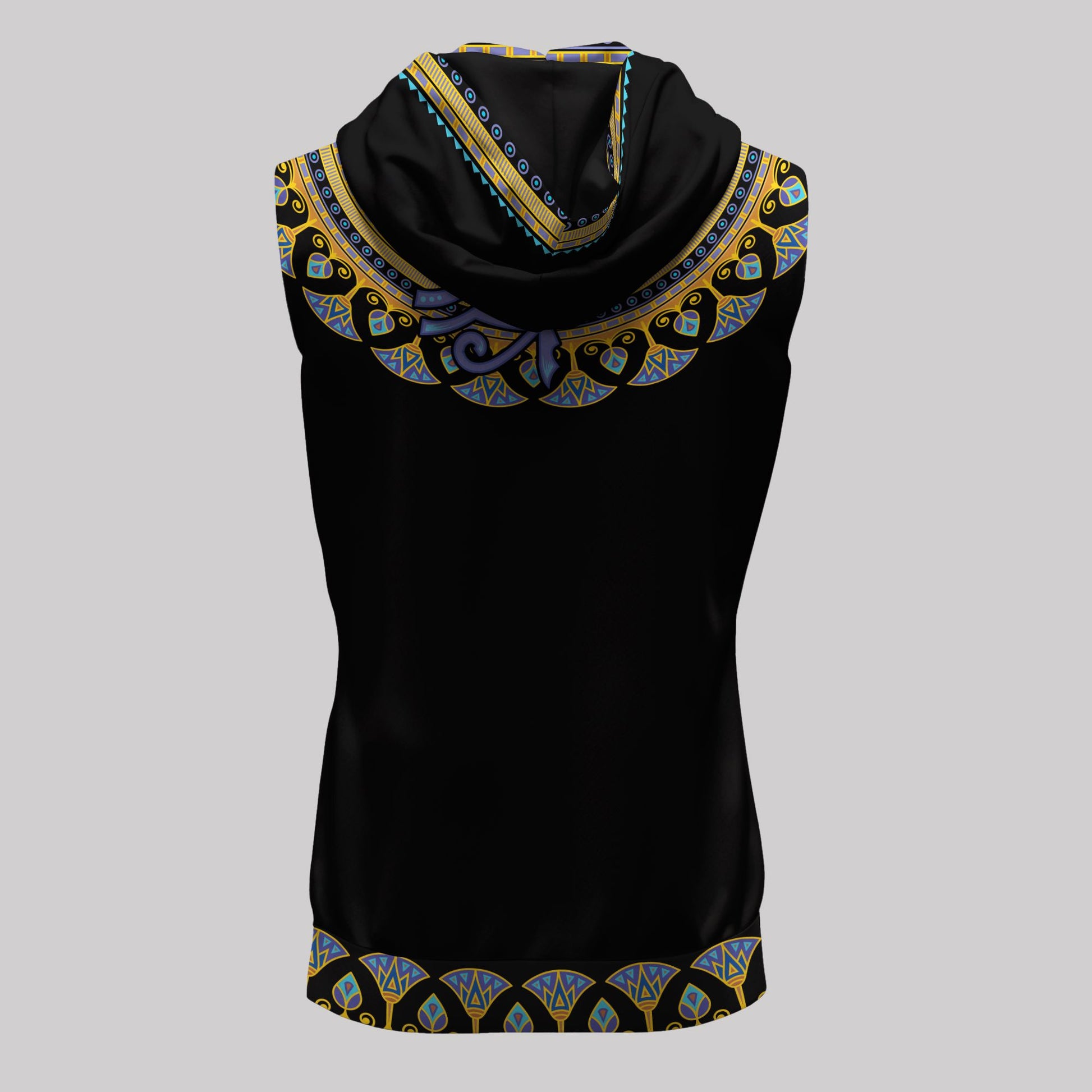 Egyptian Ankh Ft Eye Of Ra Sleeveless Hoodie Sleeveless Hoodie Zootop Bear 