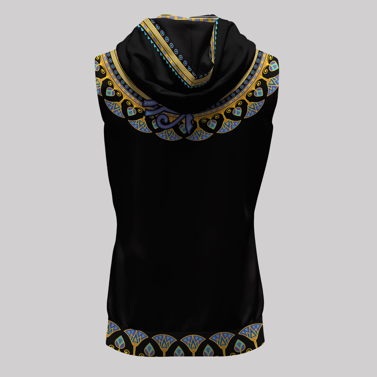 Egyptian Ankh Ft Eye Of Ra Sleeveless Hoodie Sleeveless Hoodie Zootop Bear 