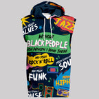 Music That Makes Us Proud Sleeveless Hoodie Sleeveless Hoodie Zootop Bear 