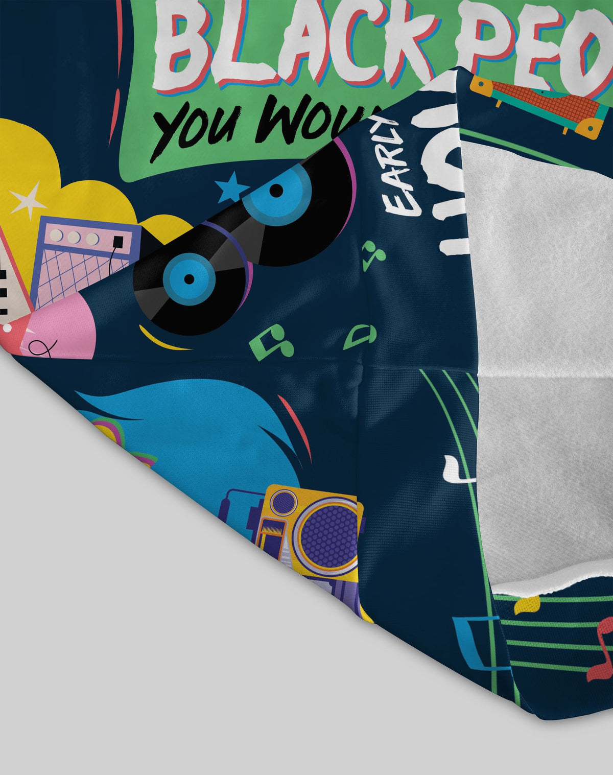 Music That Makes Us Proud Sleeveless Hoodie Sleeveless Hoodie Zootop Bear 