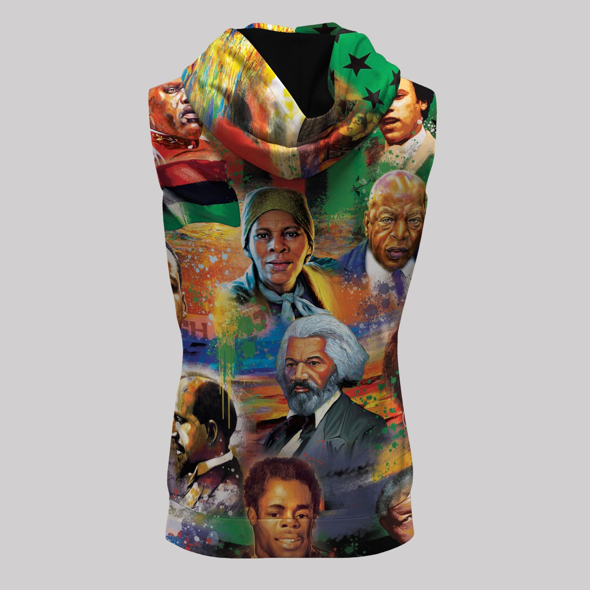 Civil Rights Moments Sleeveless Hoodie Sleeveless Hoodie Zootop Bear 