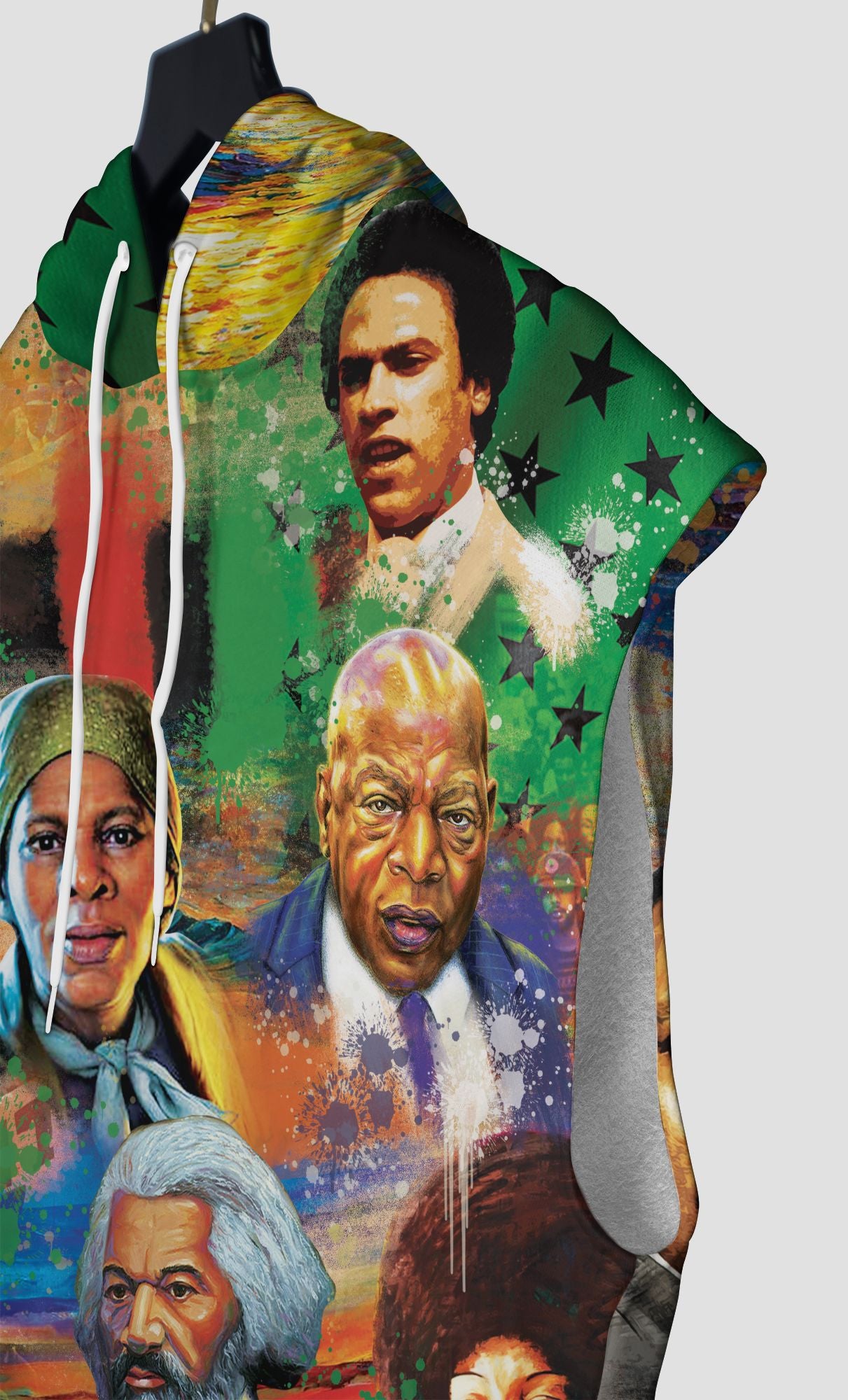 Civil Rights Moments Sleeveless Hoodie Sleeveless Hoodie Zootop Bear 