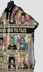 All My Heroes Have FBI Files Sleeveless Hoodie Sleeveless Hoodie Zootop Bear 