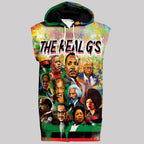 The Real G's Sleeveless Hoodie Sleeveless Hoodie Zootop Bear 