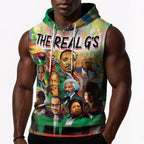 The Real G's Sleeveless Hoodie Sleeveless Hoodie Zootop Bear 