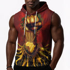 Roots Of The Fist Sleeveless Hoodie Sleeveless Hoodie Zootop Bear 