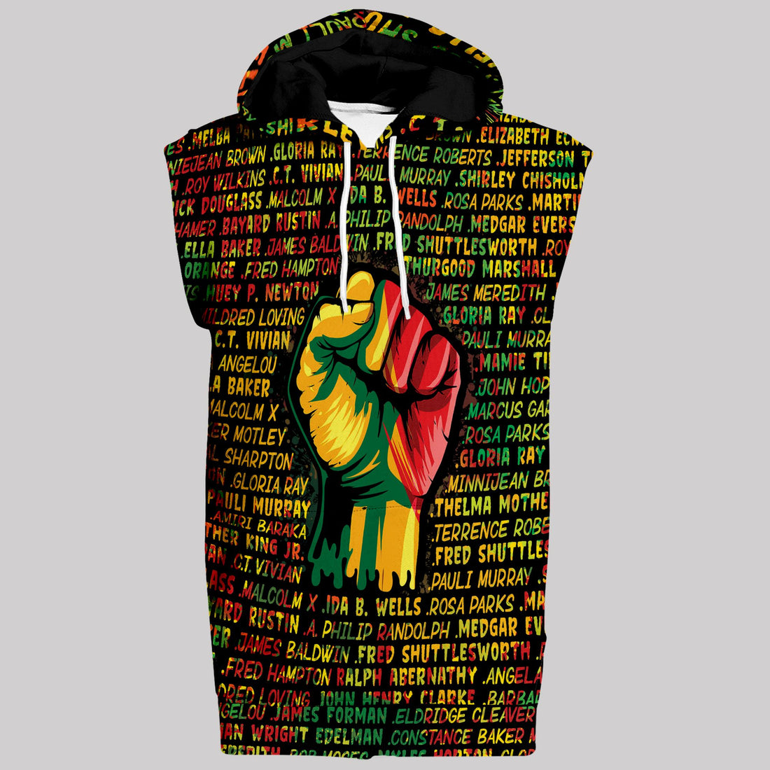 Name Fists Sleeveless Hoodie Sleeveless Hoodie Zootop Bear 