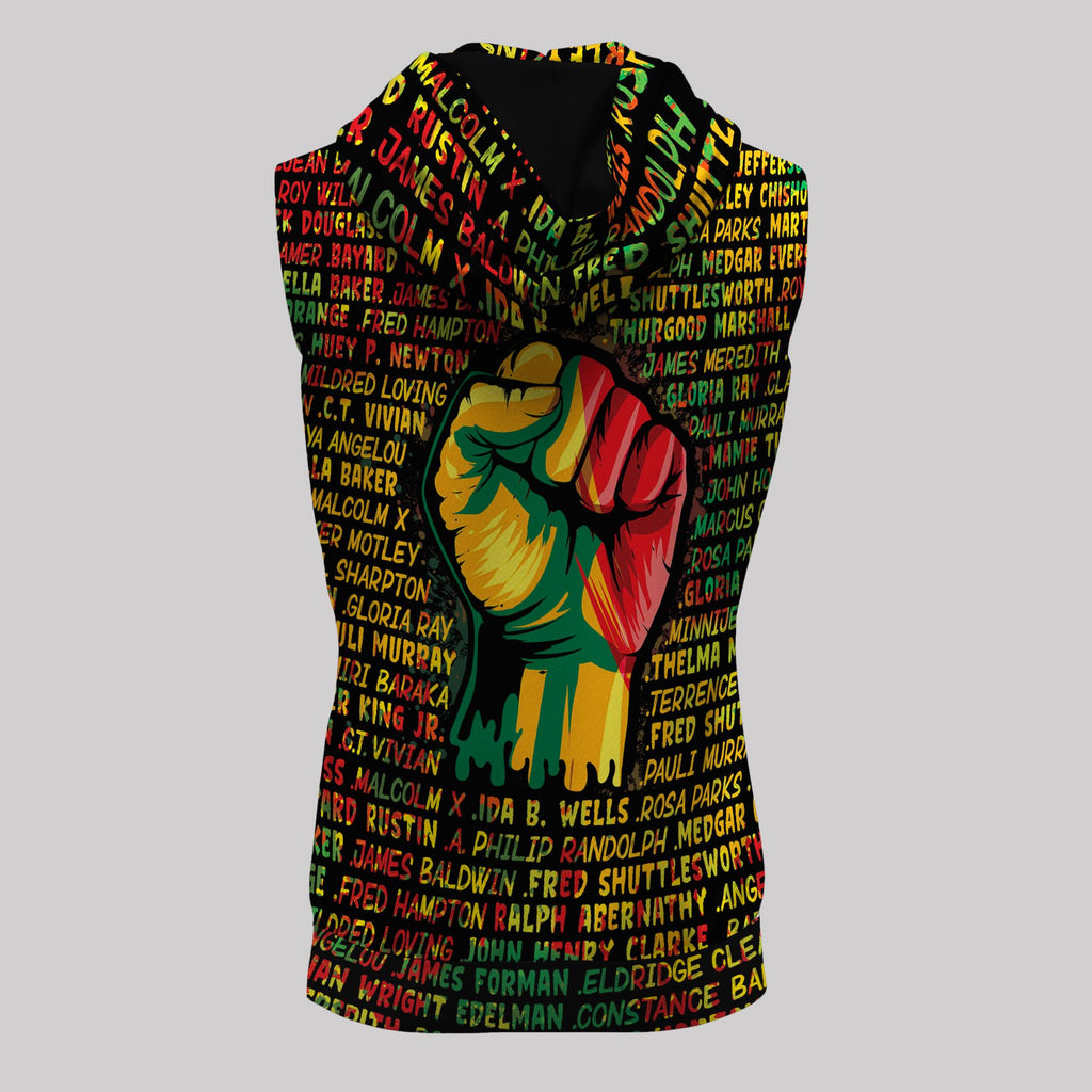 Name Fists Sleeveless Hoodie Sleeveless Hoodie Zootop Bear 