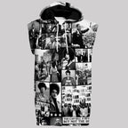 Black Power Images Sleeveless Hoodie Sleeveless Hoodie Zootop Bear 