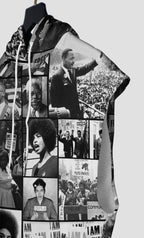 Black Power Images Sleeveless Hoodie Sleeveless Hoodie Zootop Bear 