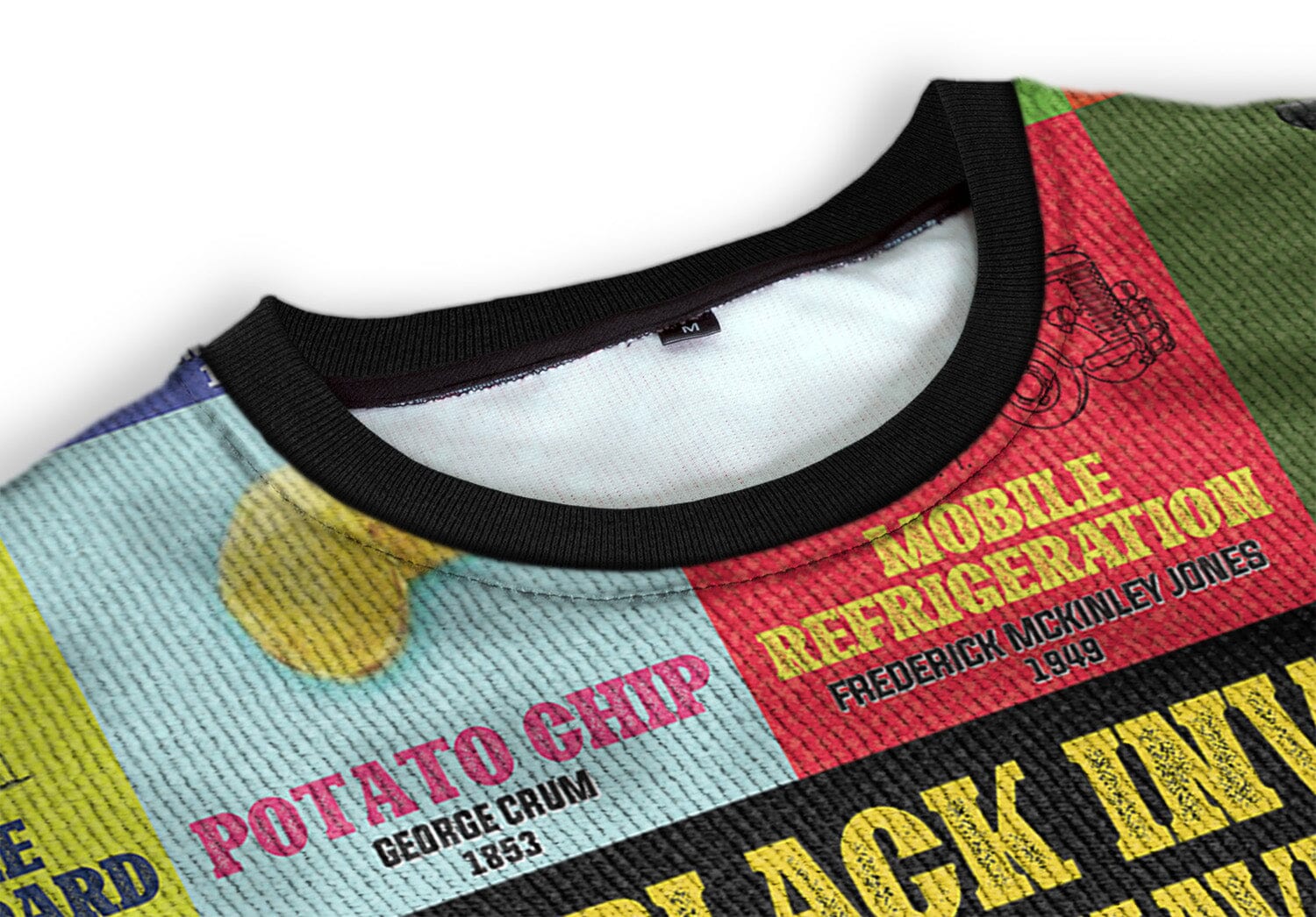 Black Inventions Sweatshirt Sweatshirt Tianci 