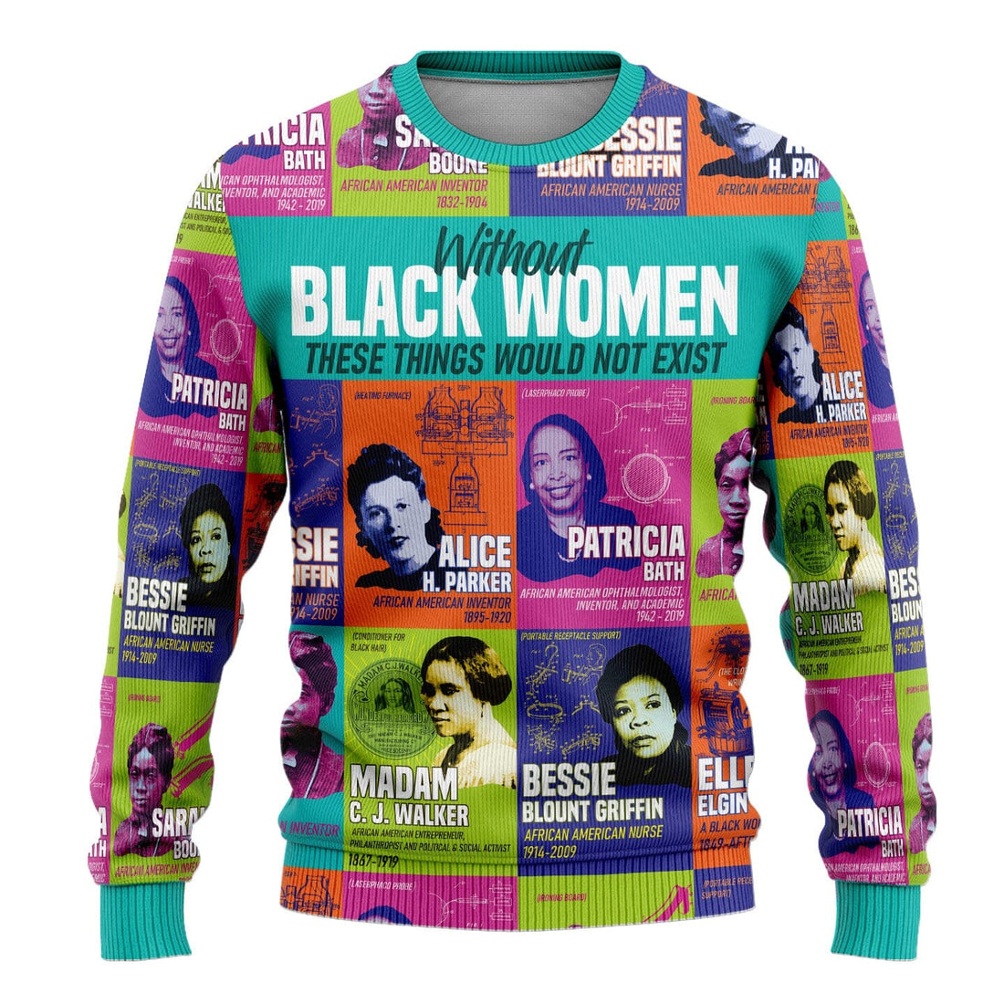 African Women Inventors Sweatshirt Sweatshirt Tianci 