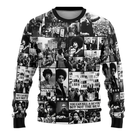Black Power Images Sweatshirt Sweatshirt Tianci