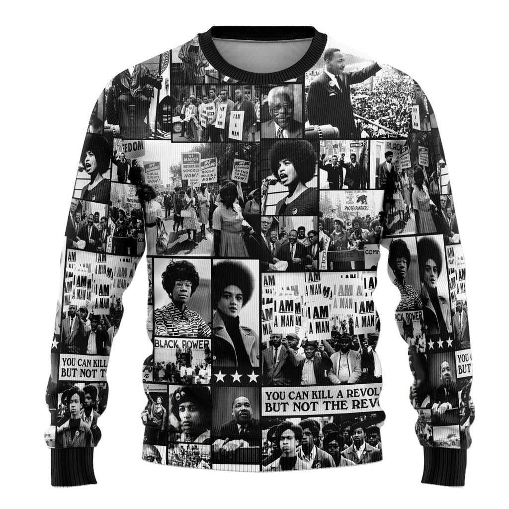 Black Power Images Sweatshirt Sweatshirt Tianci 
