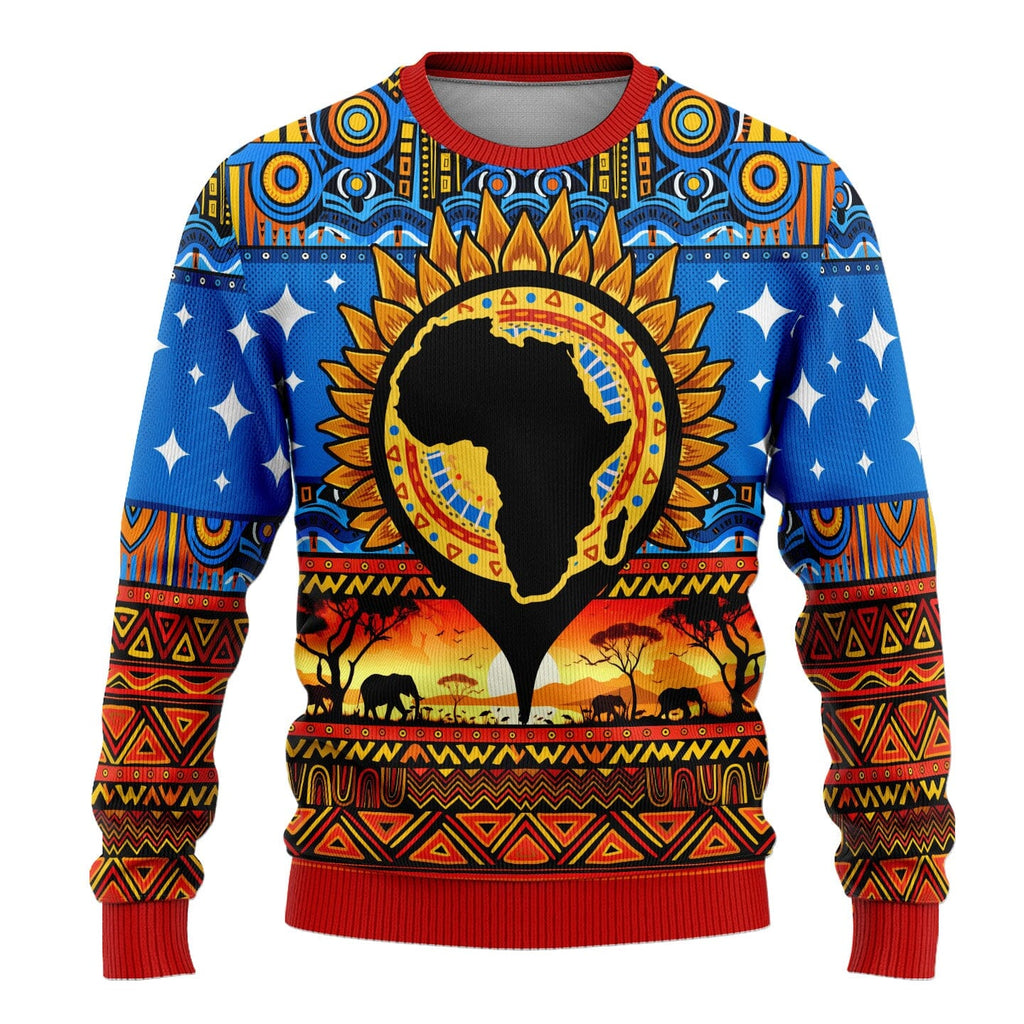 Beauty of Africa Ugly Sweatshirt Sweatshirt Tianci 