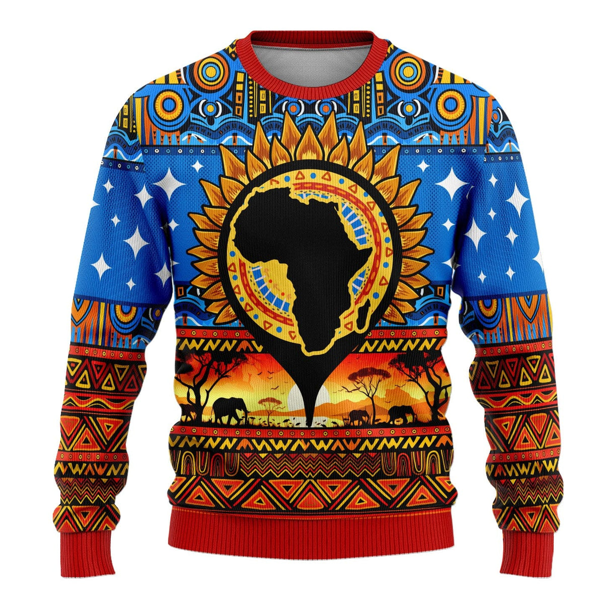 Beauty of Africa Ugly Sweatshirt Sweatshirt Tianci 