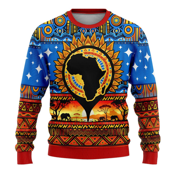 Beauty of Africa Ugly Sweatshirt Sweatshirt Tianci 