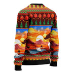 African Heritage and Celebrated Christmas Ugly Sweatshirt Sweatshirt Tianci 