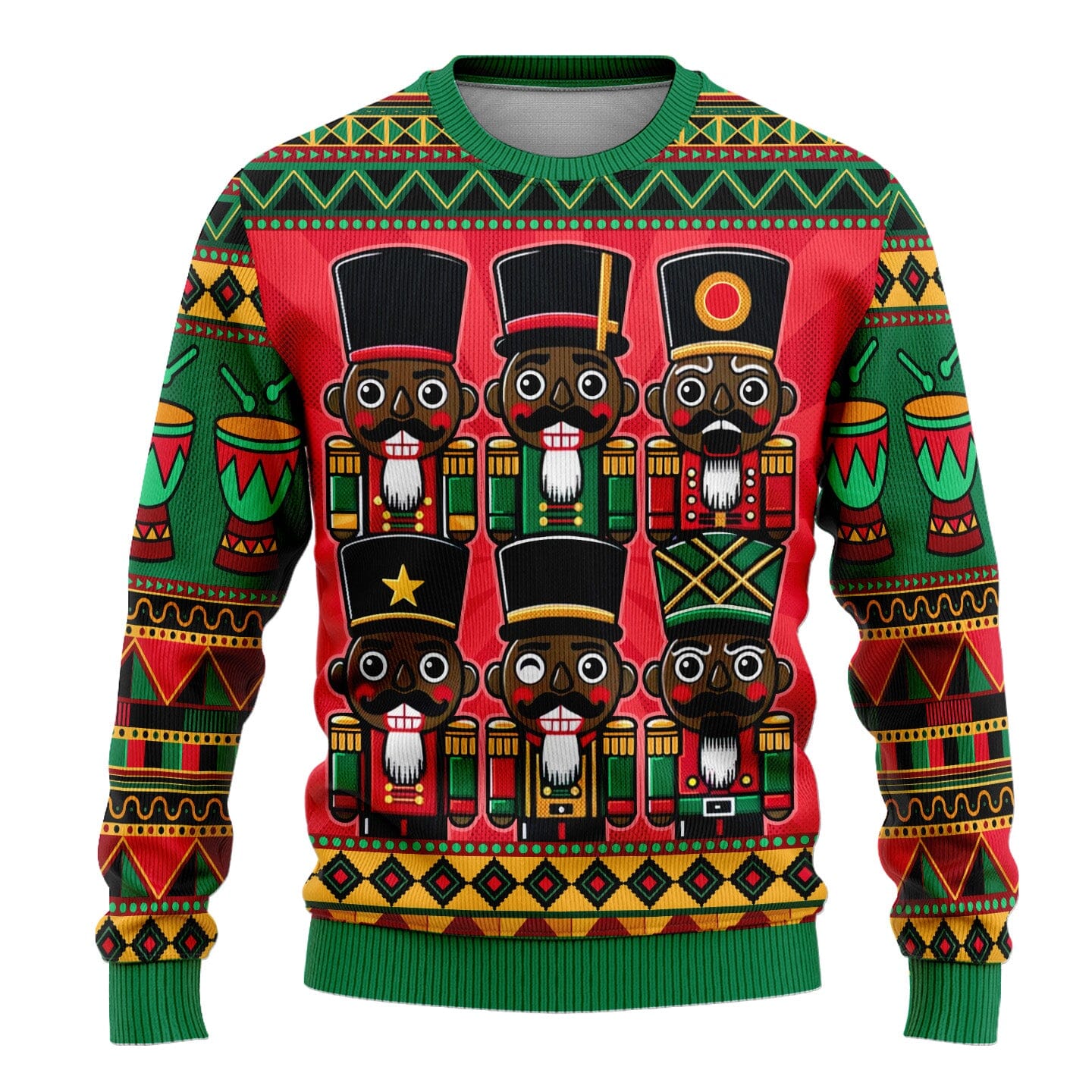 Black Nutcrackers Ugly Sweatshirt Sweatshirt Tianci 