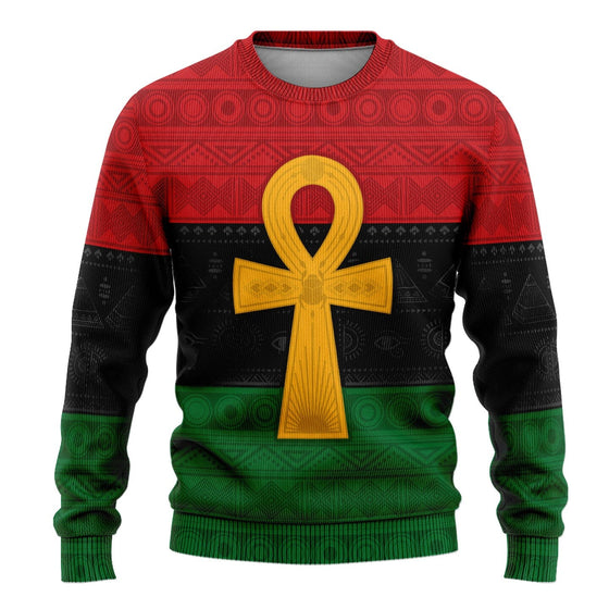 Pan African Ankh Sweatshirt Sweatshirt Tianci