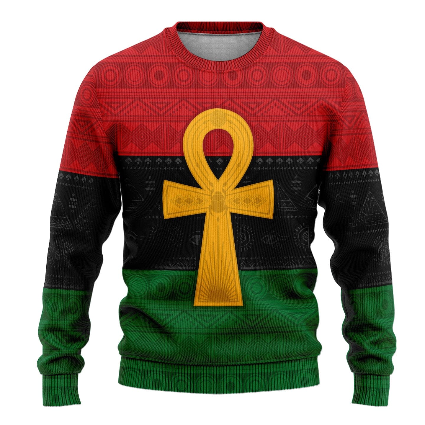Pan African Ankh Sweatshirt Sweatshirt Tianci 