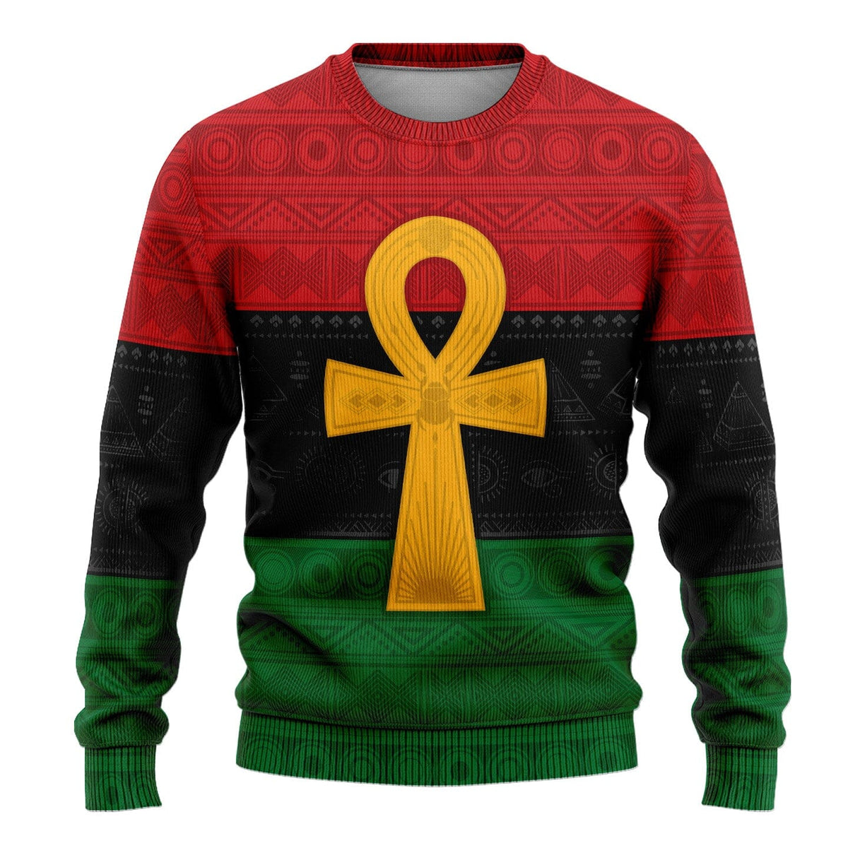 Pan African Ankh Sweatshirt Sweatshirt Tianci 