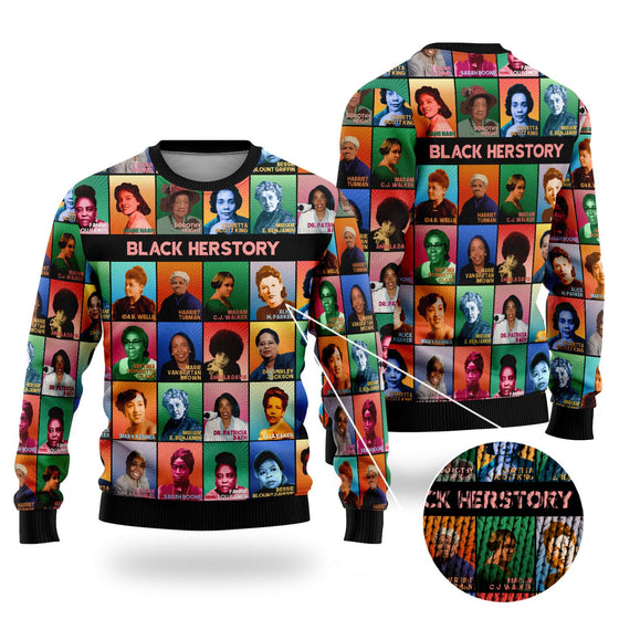 Black Herstory Sweatshirt Sweatshirt Tianci