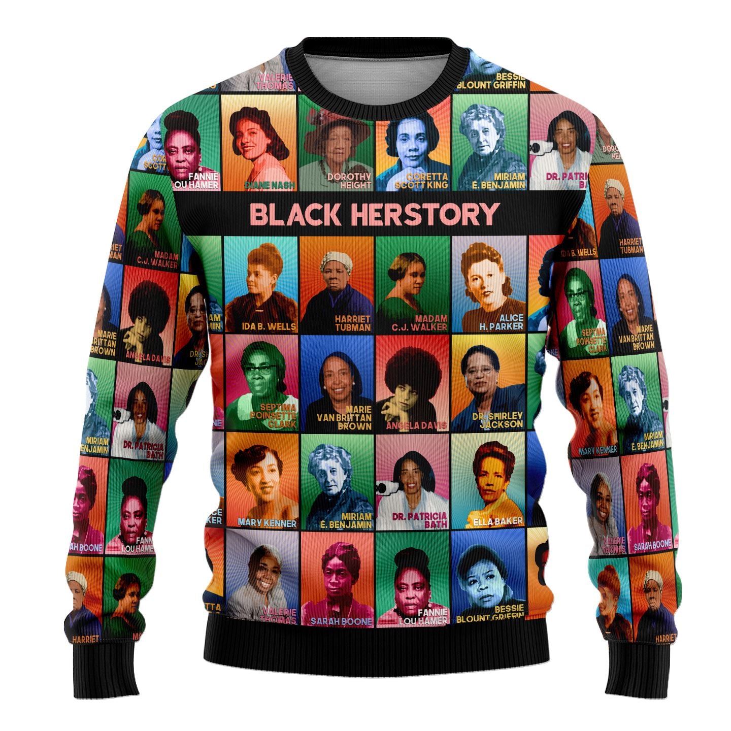 Black Herstory Sweatshirt Sweatshirt Tianci 