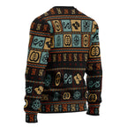 Vintage Adinkra Symbols Sweatshirt Sweatshirt Tianci 