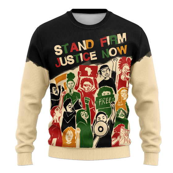 Stand Firm Justice Now Sweatshirt Sweatshirt Tianci 