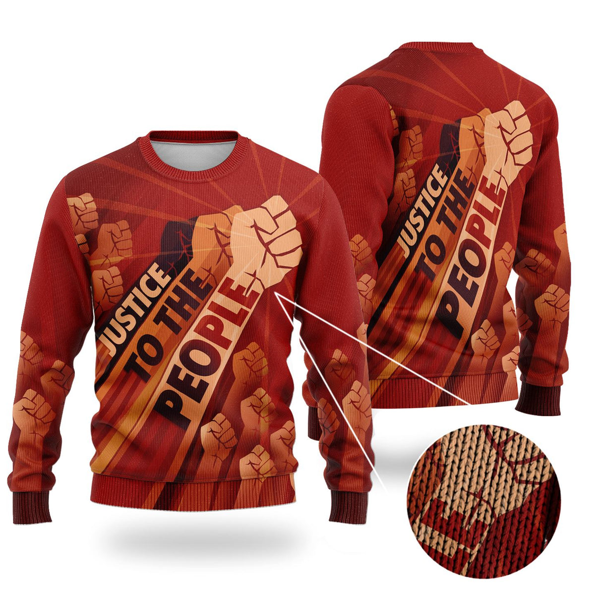 Justice To The People Sweatshirt Sweatshirt Tianci 