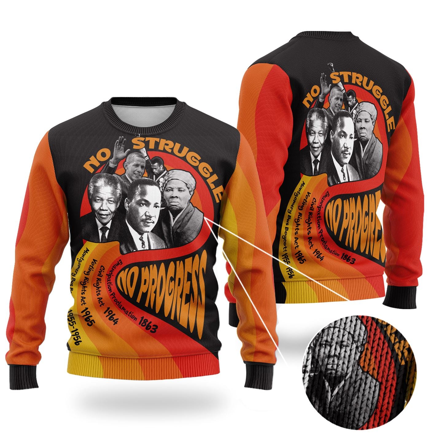No Struggle No Progress Sweatshirt Sweatshirt Tianci 