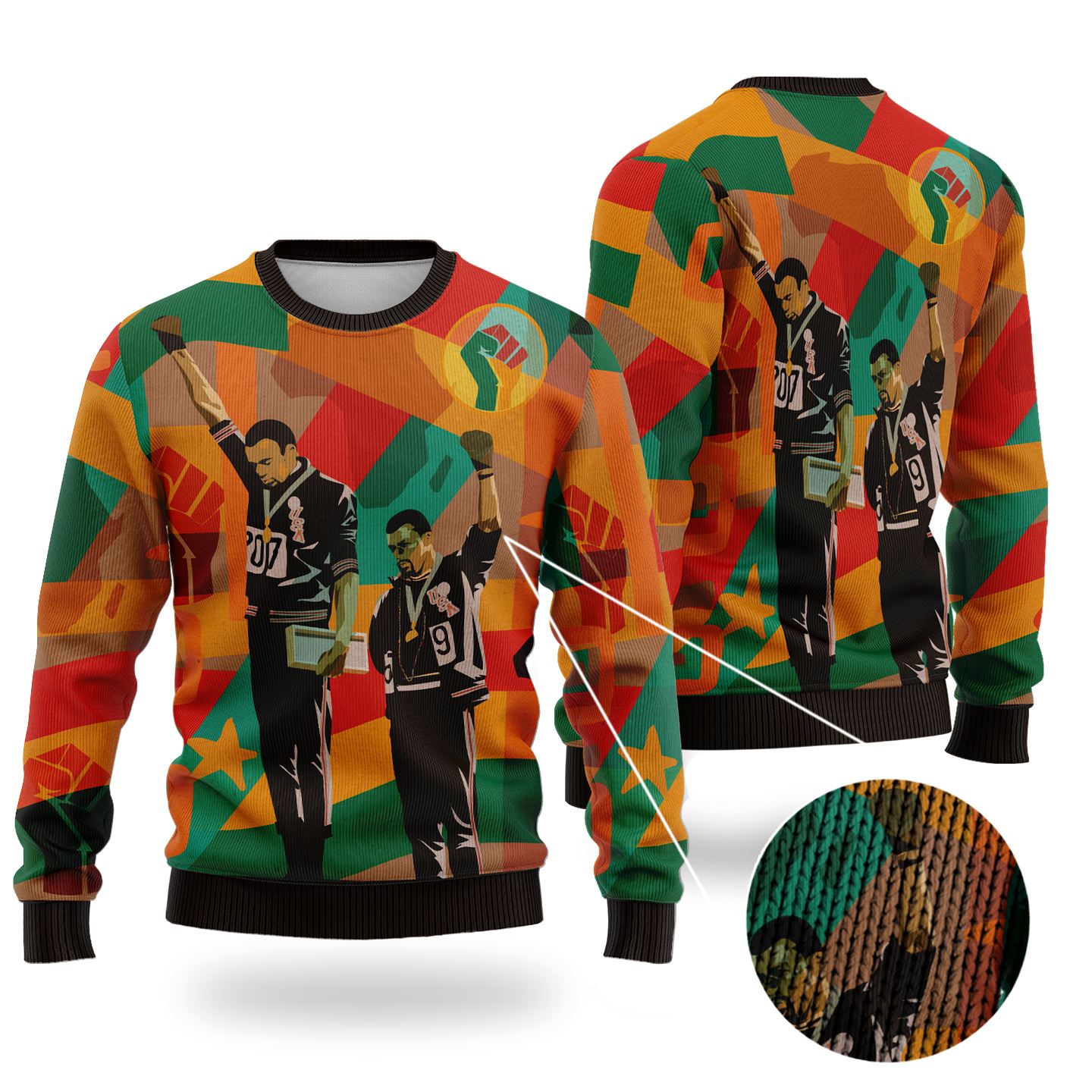 Fists of Freedom Sweatshirt Sweatshirt Tianci 