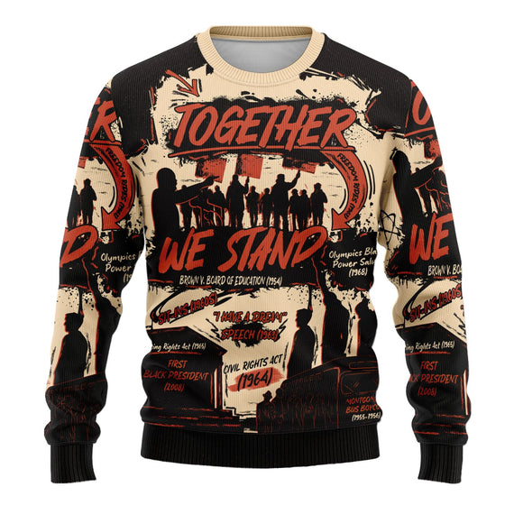 Together We Stand Sweatshirt Sweatshirt Tianci 