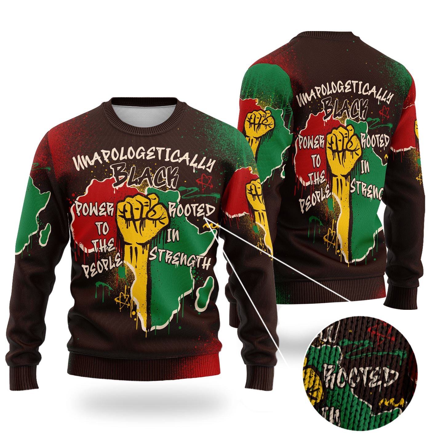 Power in Our Roots Sweatshirt Sweatshirt Tianci 
