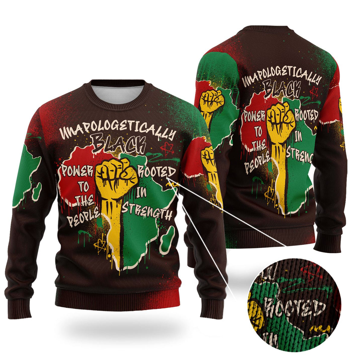 Power in Our Roots Sweatshirt Sweatshirt Tianci 