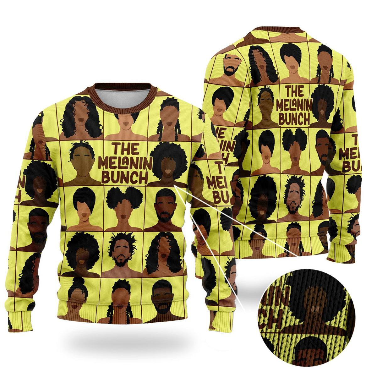 The Melanin Bunch Sweatshirt Sweatshirt Tianci 