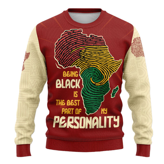 Being Black Is The Best Part Of My Personality Sweatshirt Sweatshirt Tianci 